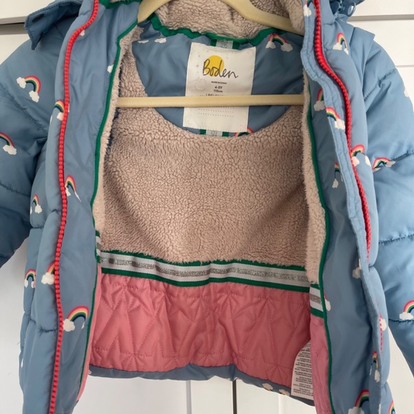 Mini Boden Rainbow 2 in 1 Jacket - Picture 4 of 5